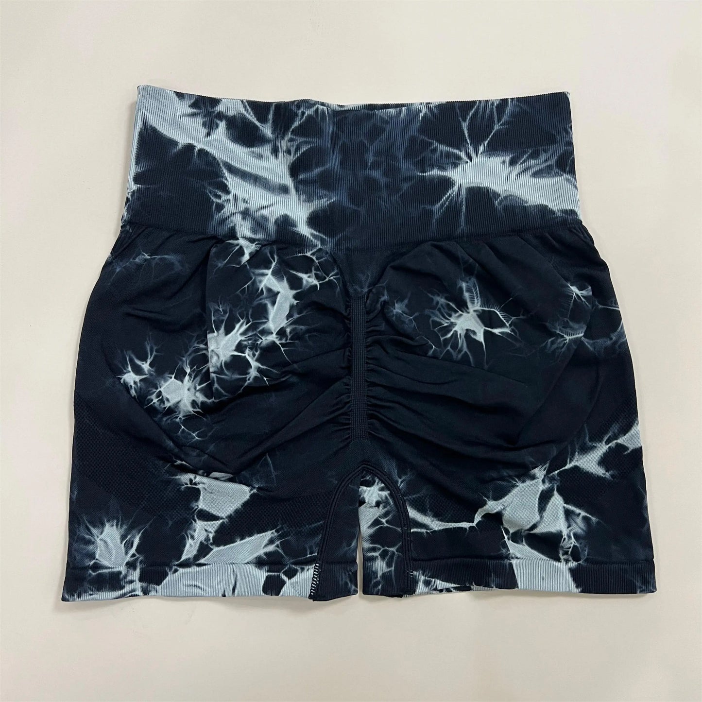 Women's Gym Tie Dye Scrunch Shorts