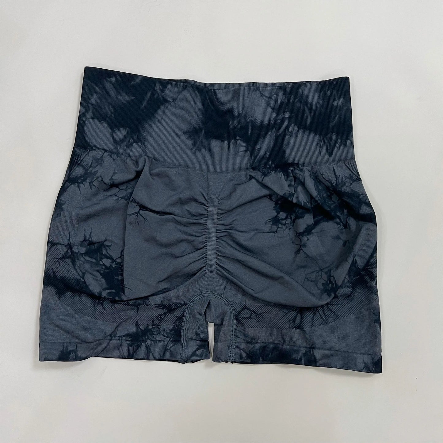 Women's Gym Tie Dye Scrunch Shorts