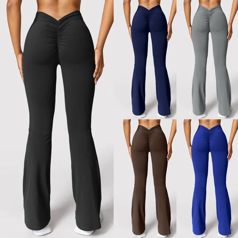 Women’s V Back High Waisted Leggings